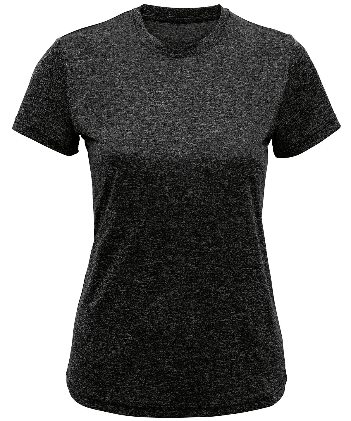 TriDri Women's TriDri® recycled performance t-shirt Black Melange