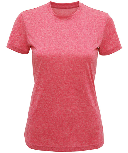 TriDri Women's TriDri® recycled performance t-shirt Pink Melange