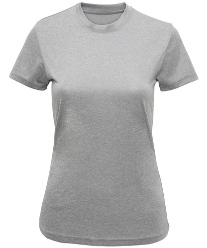 TriDri Women's TriDri® recycled performance t-shirt Silver Melange