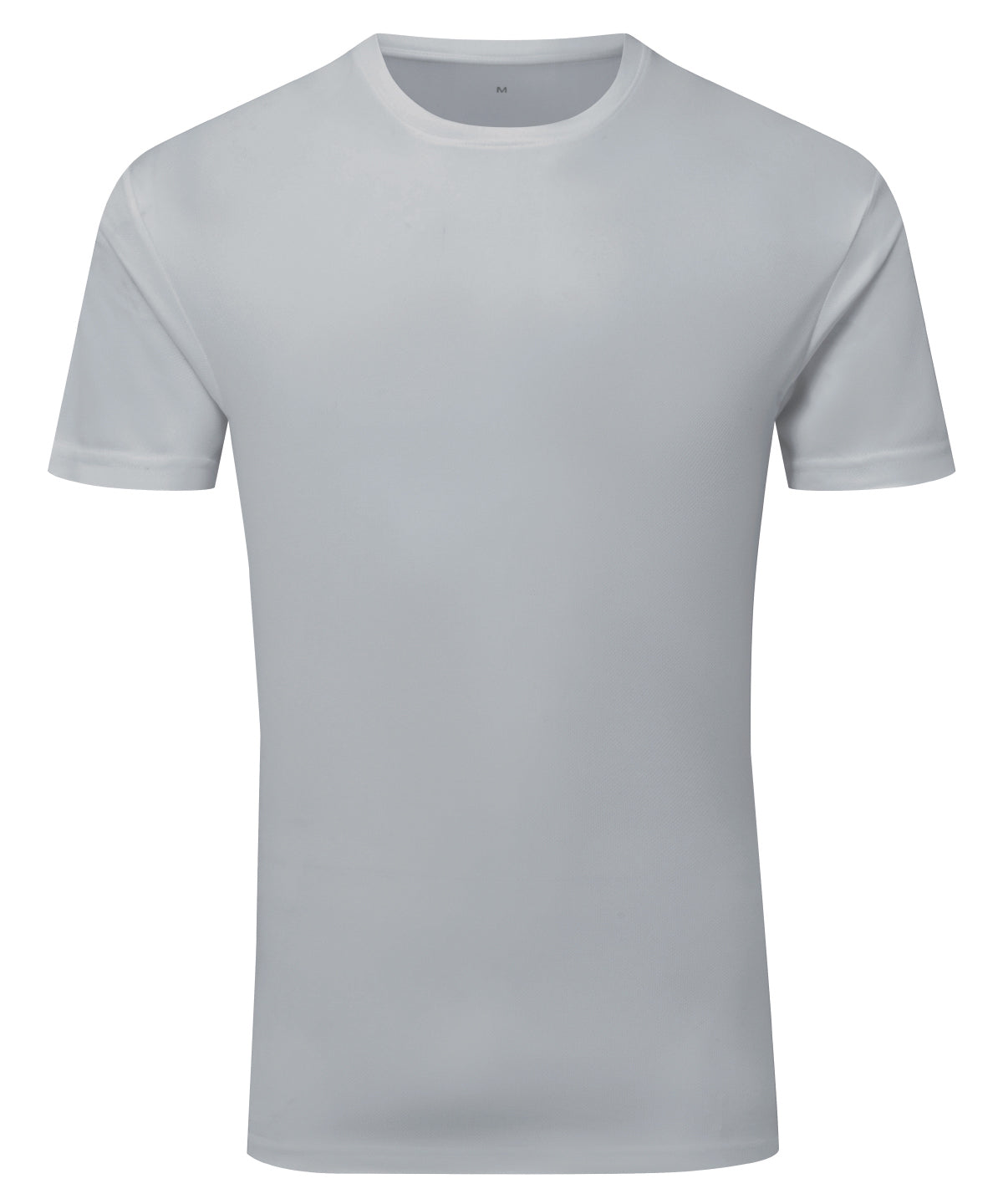 TriDri Tridri® ion-charge recycled textured tee Cool Grey