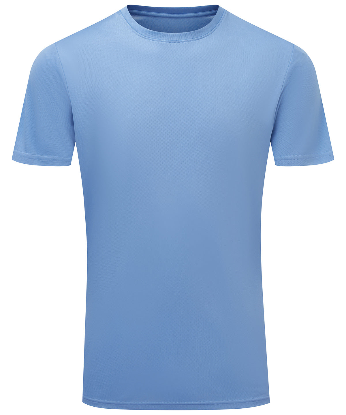 TriDri Tridri® ion-charge recycled textured tee Cornflower