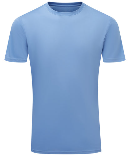 TriDri Tridri® ion-charge recycled textured tee Cornflower