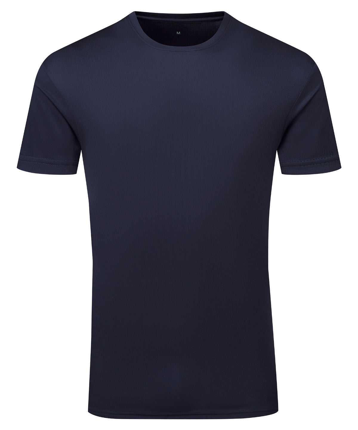 TriDri Tridri® ion-charge recycled textured tee French Navy