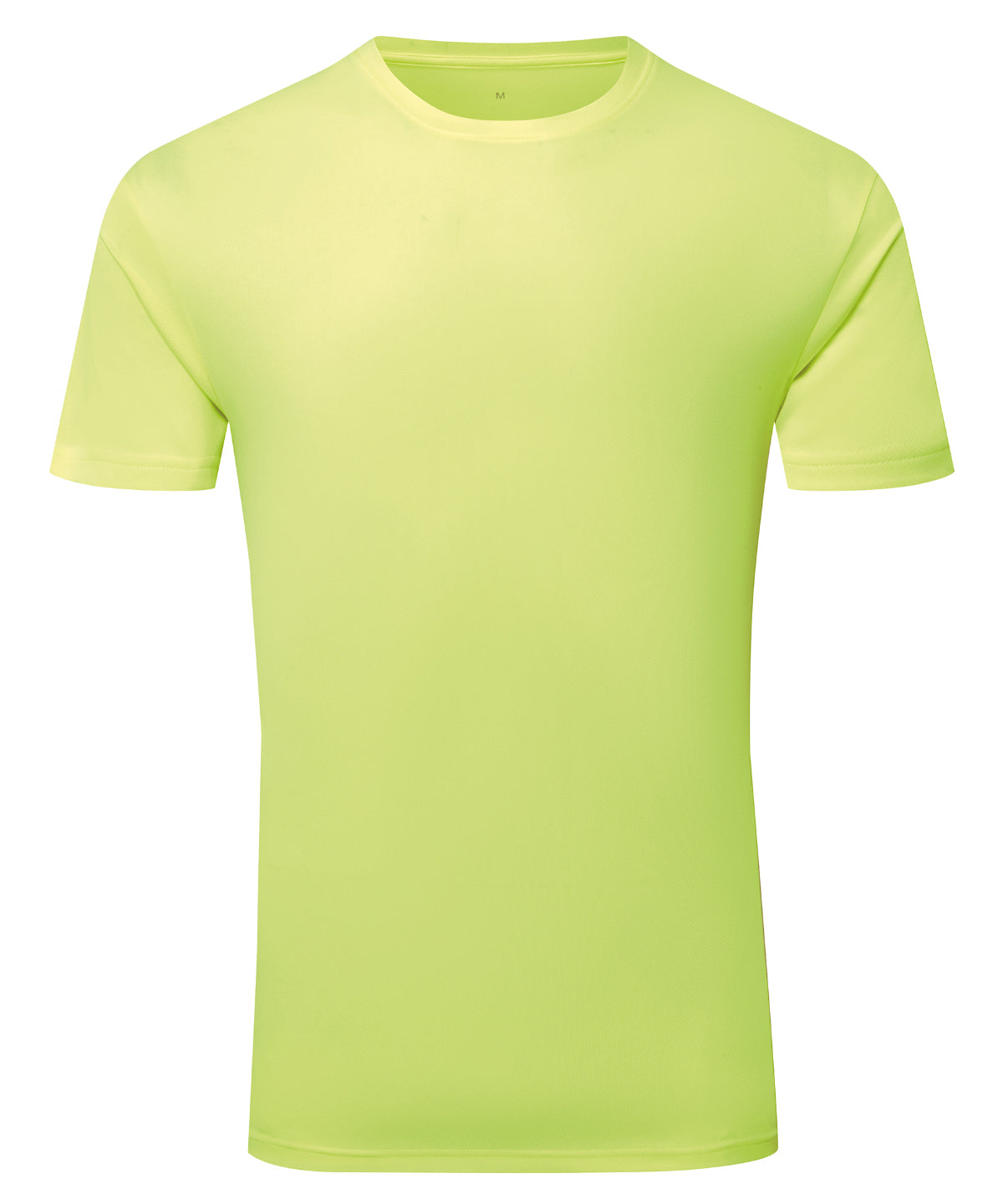 TriDri Tridri® ion-charge recycled textured tee Lightning Yellow