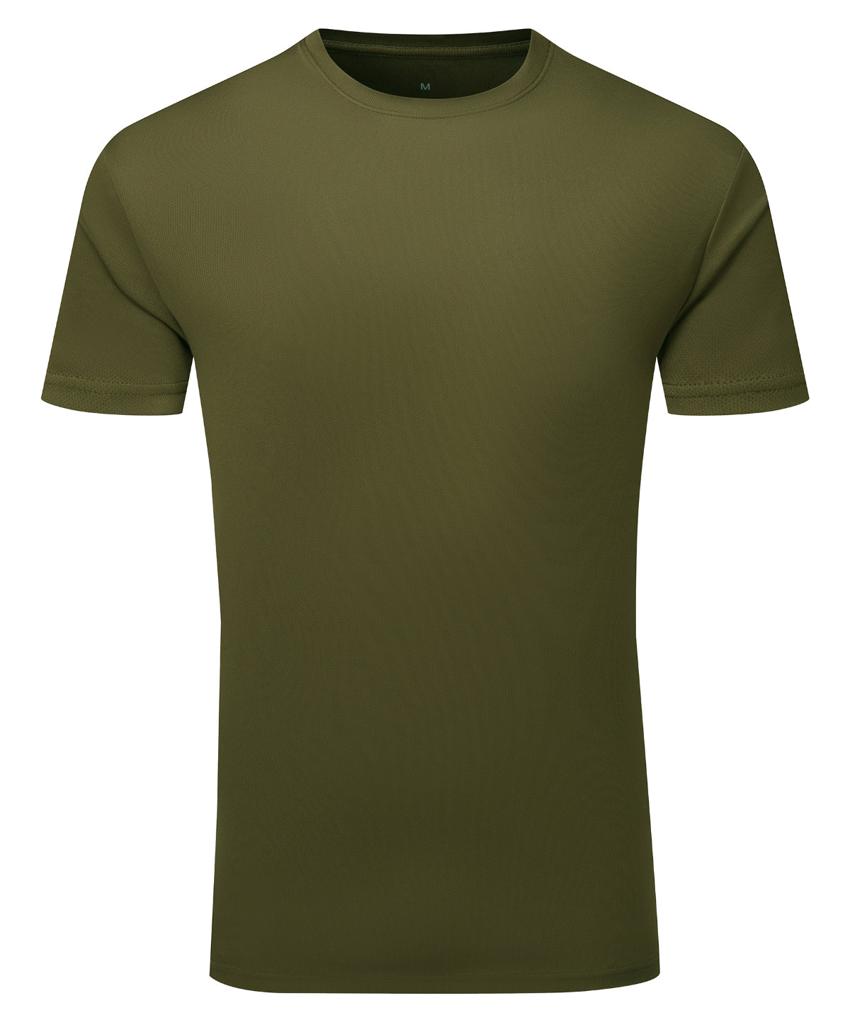 TriDri Tridri® ion-charge recycled textured tee Olive