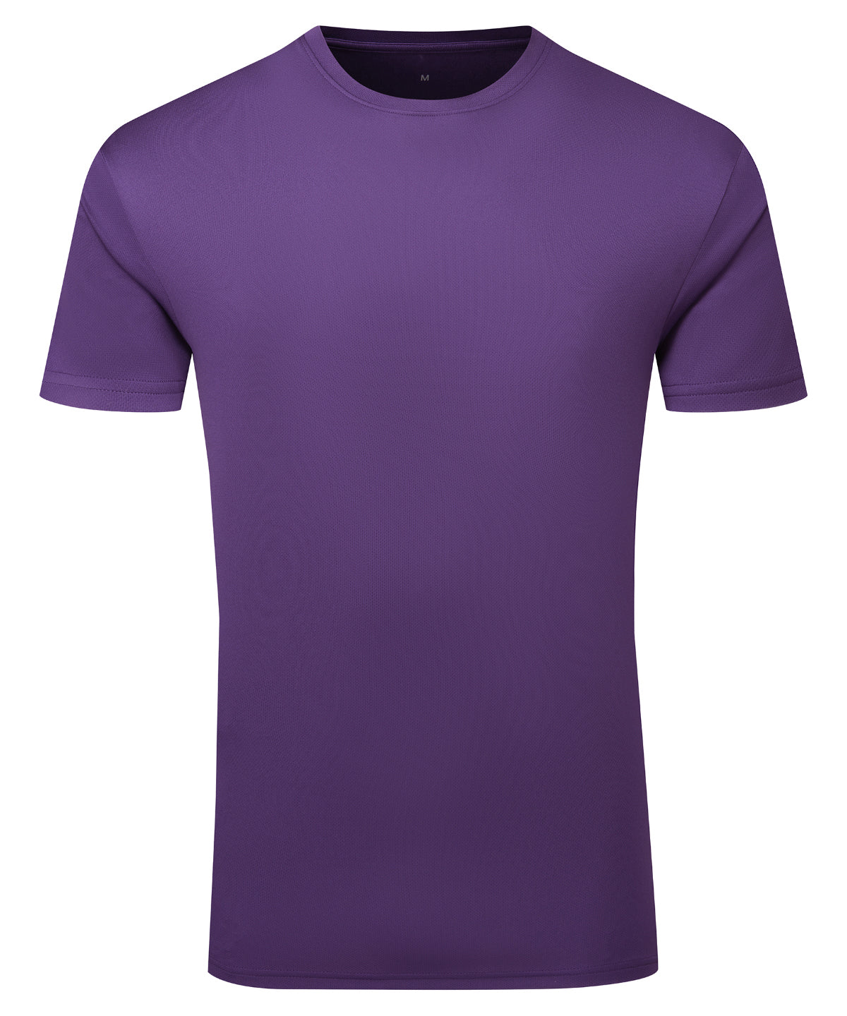 TriDri Tridri® ion-charge recycled textured tee Bright Purple