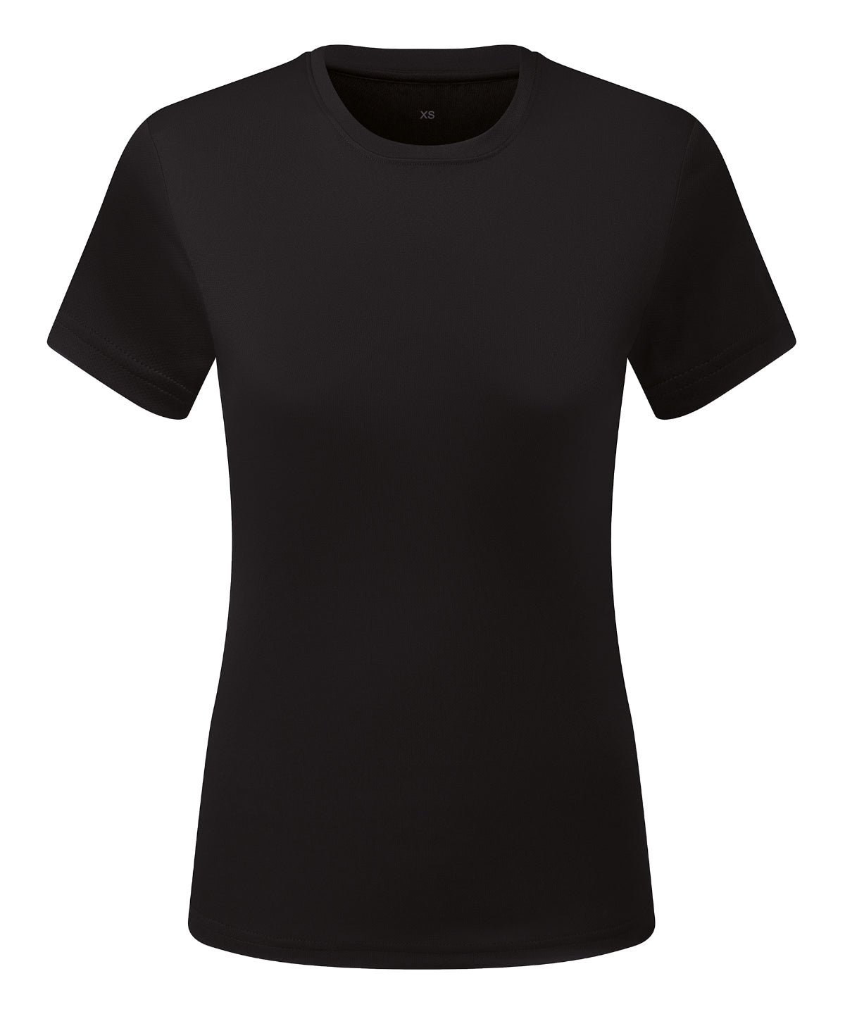 TriDri Women’s TriDri® ion-charge recycled textured tee Black
