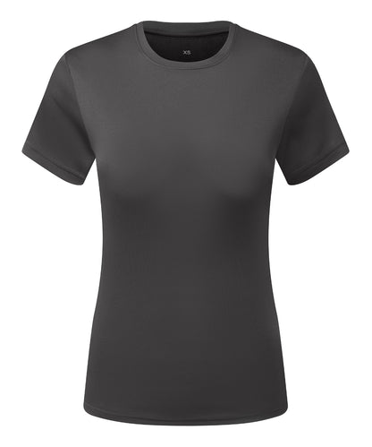 TriDri Women’s TriDri® ion-charge recycled textured tee Charcoal