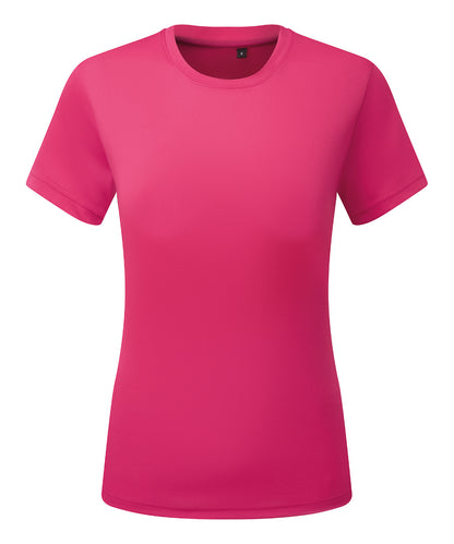 TriDri Women’s TriDri® ion-charge recycled textured tee Hot Pink