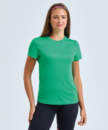 TriDri Women’s TriDri® ion-charge recycled textured tee Black