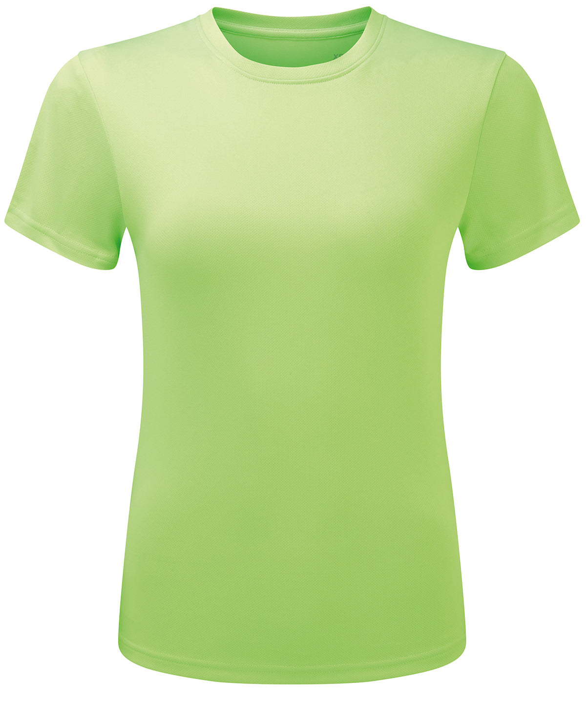 TriDri Women’s TriDri® ion-charge recycled textured tee Lightning Green
