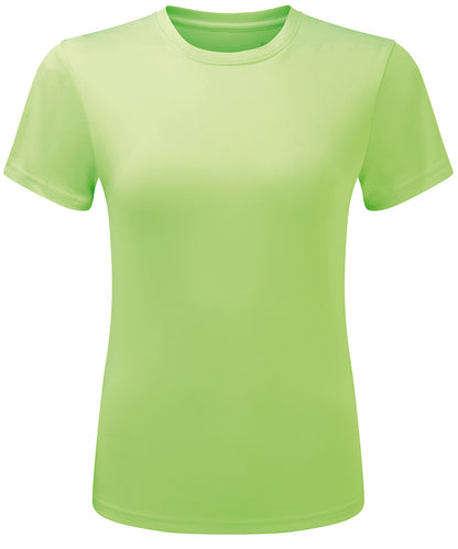TriDri Women’s TriDri® ion-charge recycled textured tee Lightning Green