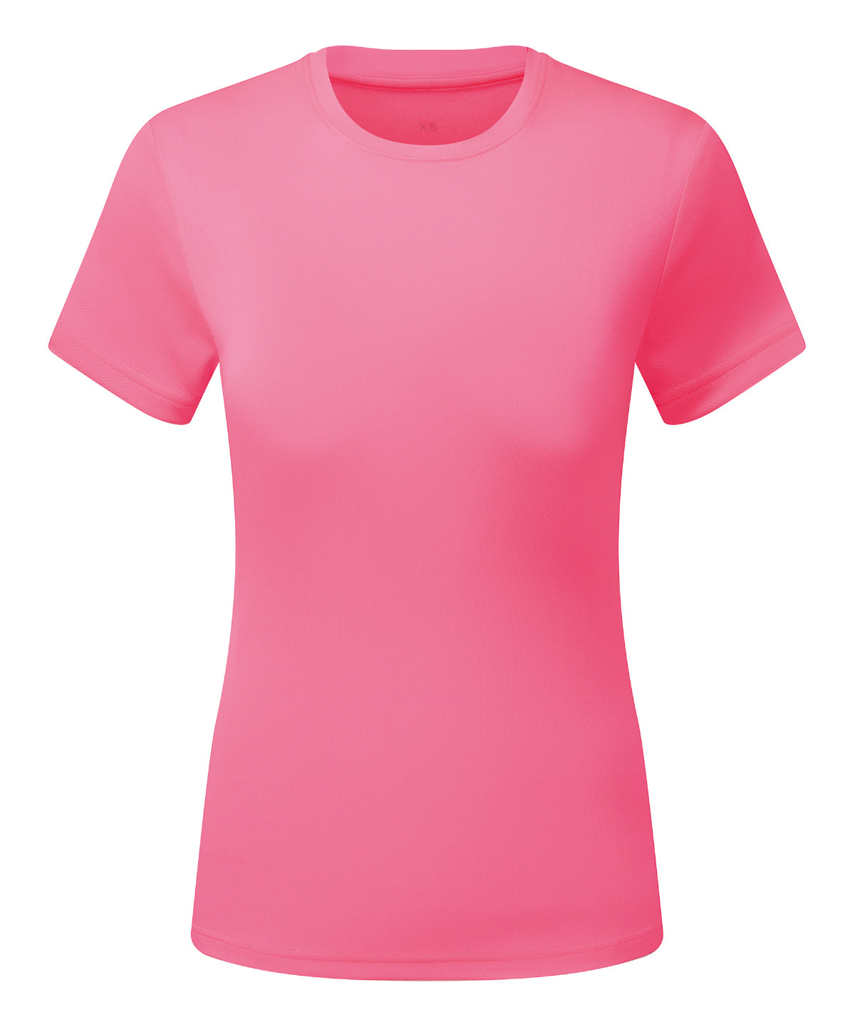 TriDri Women’s TriDri® ion-charge recycled textured tee Lightning Pink