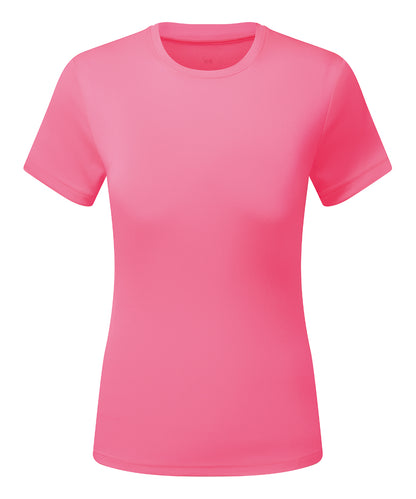 TriDri Women’s TriDri® ion-charge recycled textured tee Lightning Pink