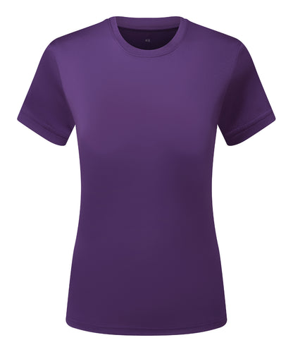 TriDri Women’s TriDri® ion-charge recycled textured tee Bright Purple