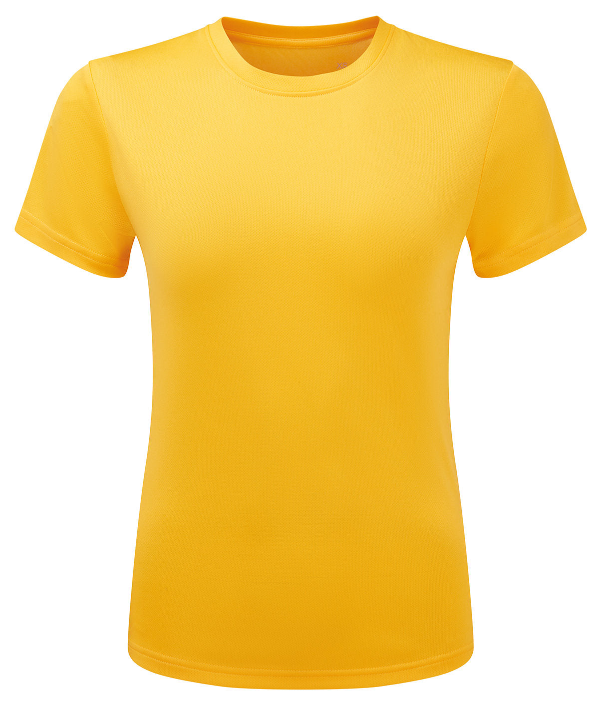 TriDri Women’s TriDri® ion-charge recycled textured tee Sun Yellow
