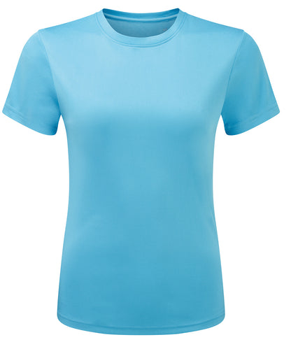 TriDri Women’s TriDri® ion-charge recycled textured tee Turquoise