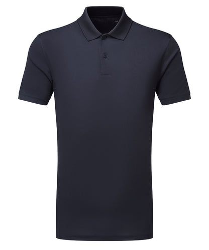 TriDri Tridri® ion-charge panelled polo French Navy