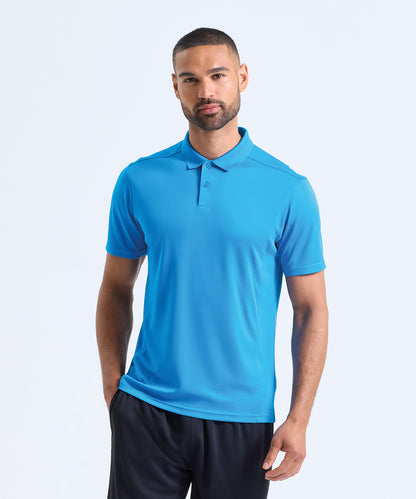 TriDri Tridri® ion-charge panelled polo Black