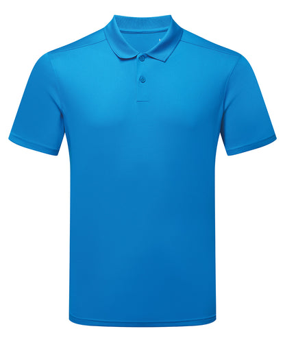 TriDri Tridri® ion-charge panelled polo Sapphire