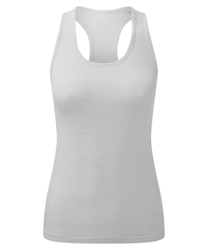 TriDri Women's TriDri® recycled seamless ''3D fit'' multi-sport flex vest Cool Grey Melange