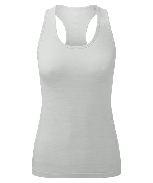 TriDri Women's TriDri® recycled seamless ''3D fit'' multi-sport flex vest Cool Grey Melange
