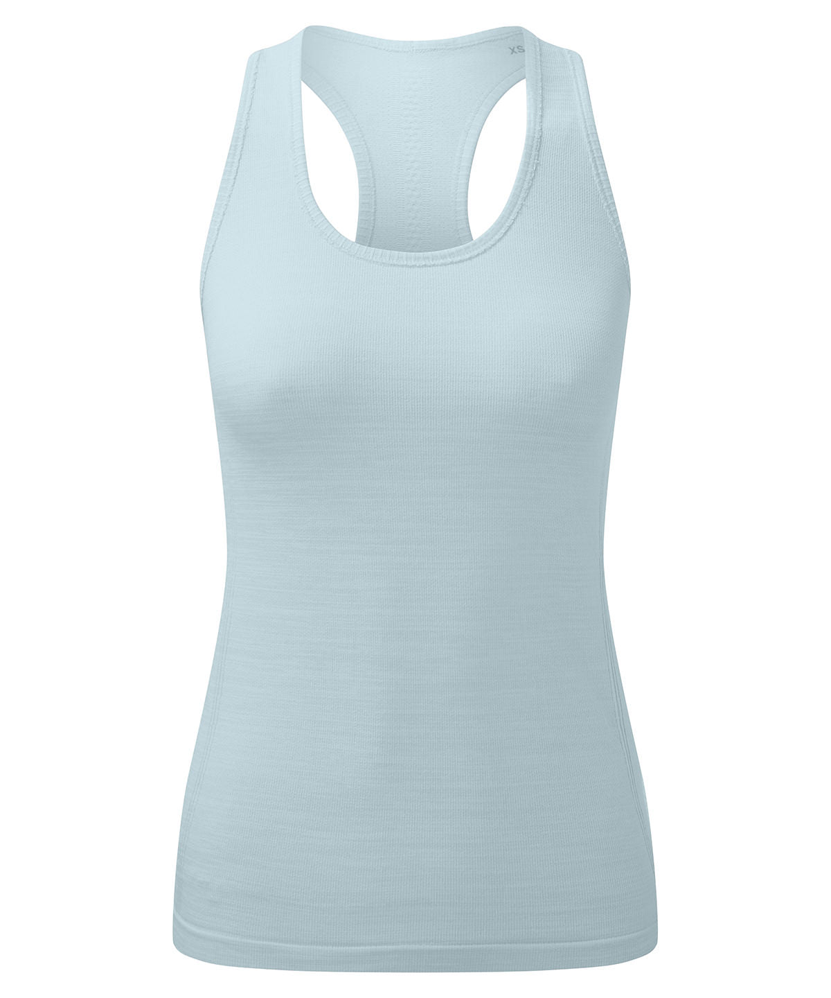 TriDri Women's TriDri® recycled seamless ''3D fit'' multi-sport flex vest Sky Blue Melange