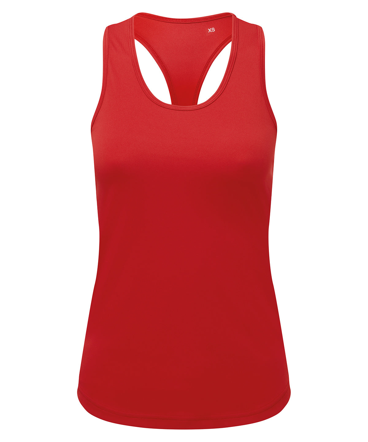 TriDri Women's TriDri® recycled performance slim racer back vest Fire Red