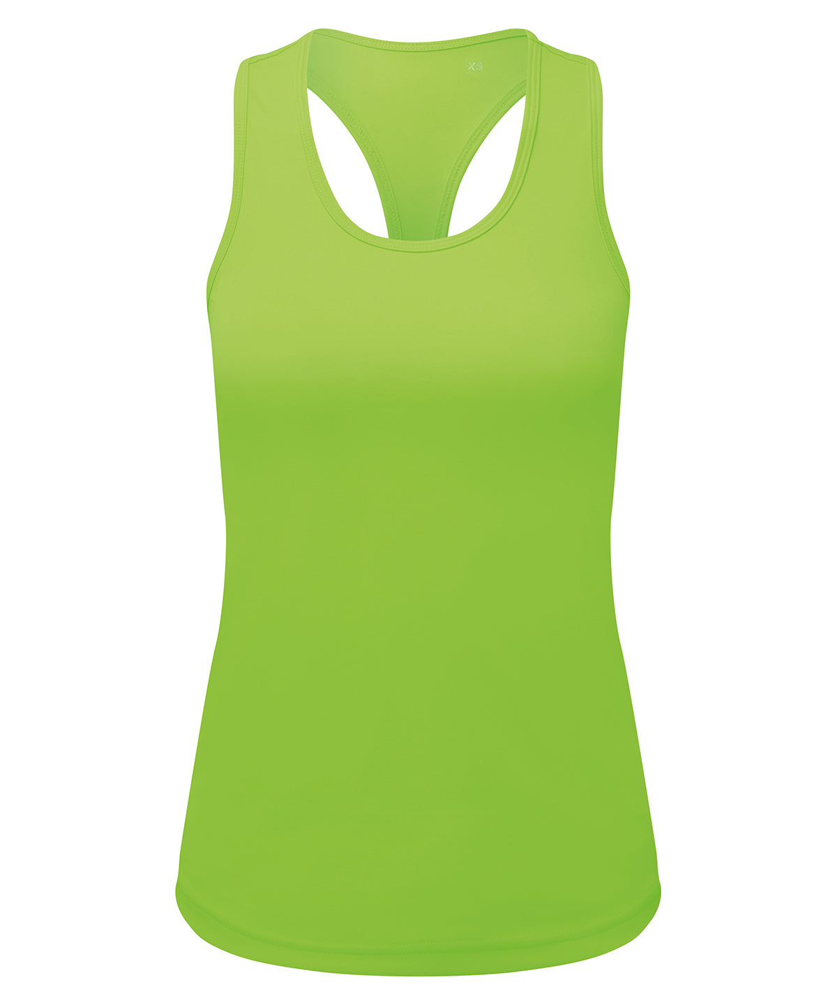 TriDri Women's TriDri® recycled performance slim racer back vest Lightning Green