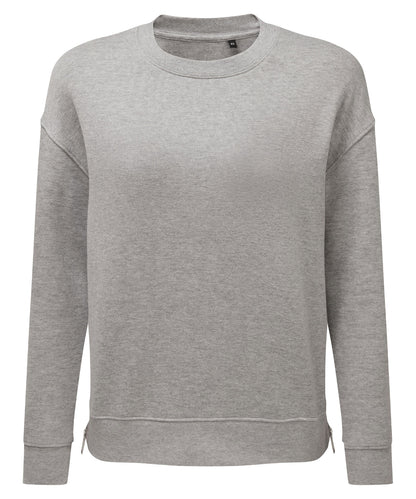 TriDri Women's TriDri® recycled chill zip sweatshirt Heather Grey