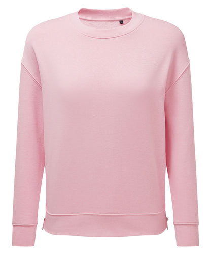 TriDri Women's TriDri® recycled chill zip sweatshirt Light Pink