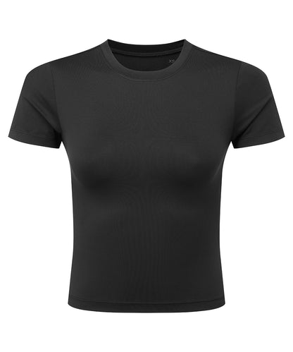 TriDri Women's TriDri luxe fitted tee Black