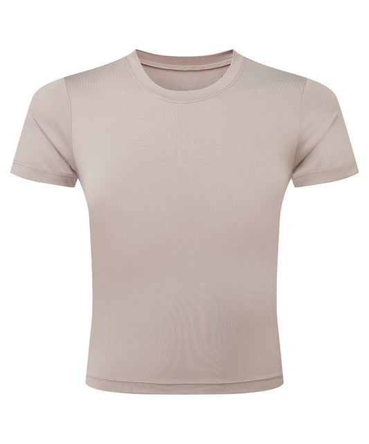 TriDri Women's TriDri luxe fitted tee Stone