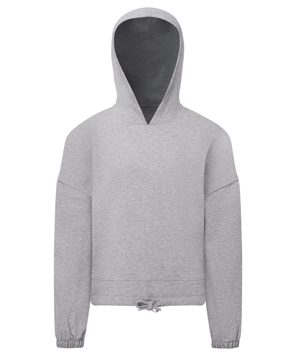 TriDri Kids TriDri® recycled cropped oversize hoodie Heather Grey