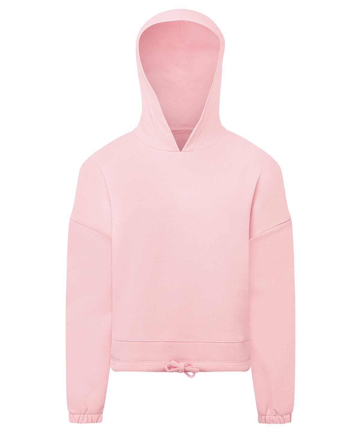 TriDri Kids TriDri® recycled cropped oversize hoodie Light Pink