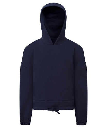TriDri Kids TriDri® recycled cropped oversize hoodie Navy