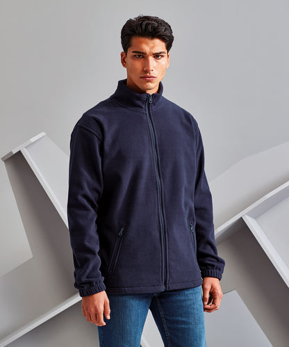 2786 Full-zip fleece Black