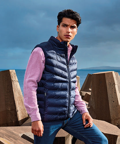 2786 Mantel moulded gilet Black