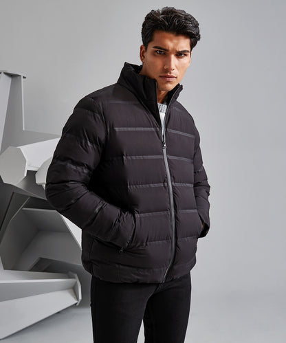 2786 Welded padded jacket Black