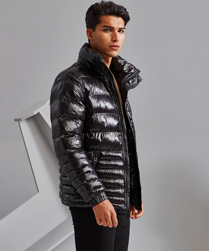 2786 Sloper padded jacket Black