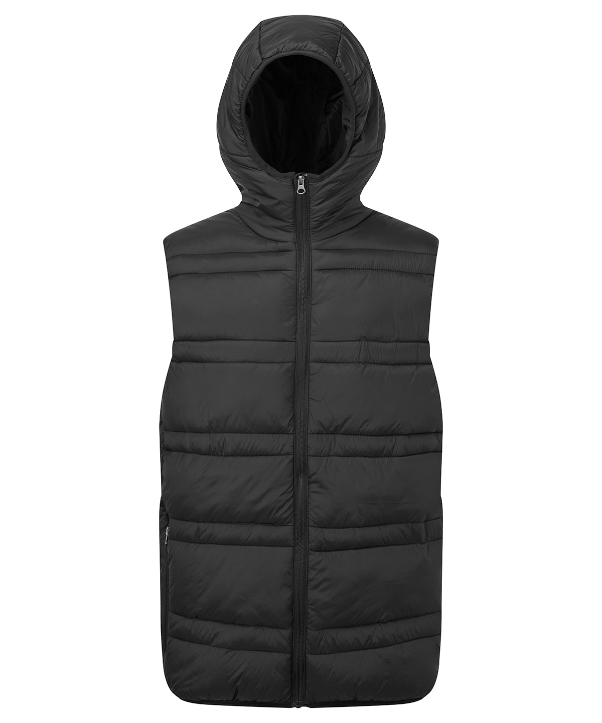 2786 Latitude hooded bodywarmer Black