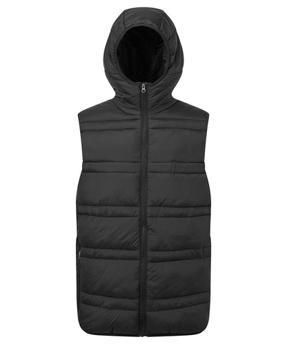2786 Latitude hooded bodywarmer Black