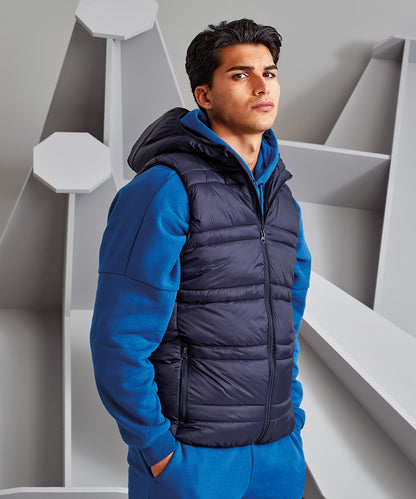 2786 Latitude hooded bodywarmer Black