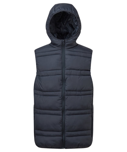 2786 Latitude hooded bodywarmer Navy
