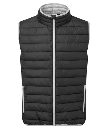 2786 Traverse padded gilet Black/Light Grey