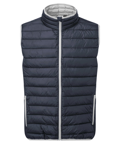 2786 Traverse padded gilet Navy/Light Grey