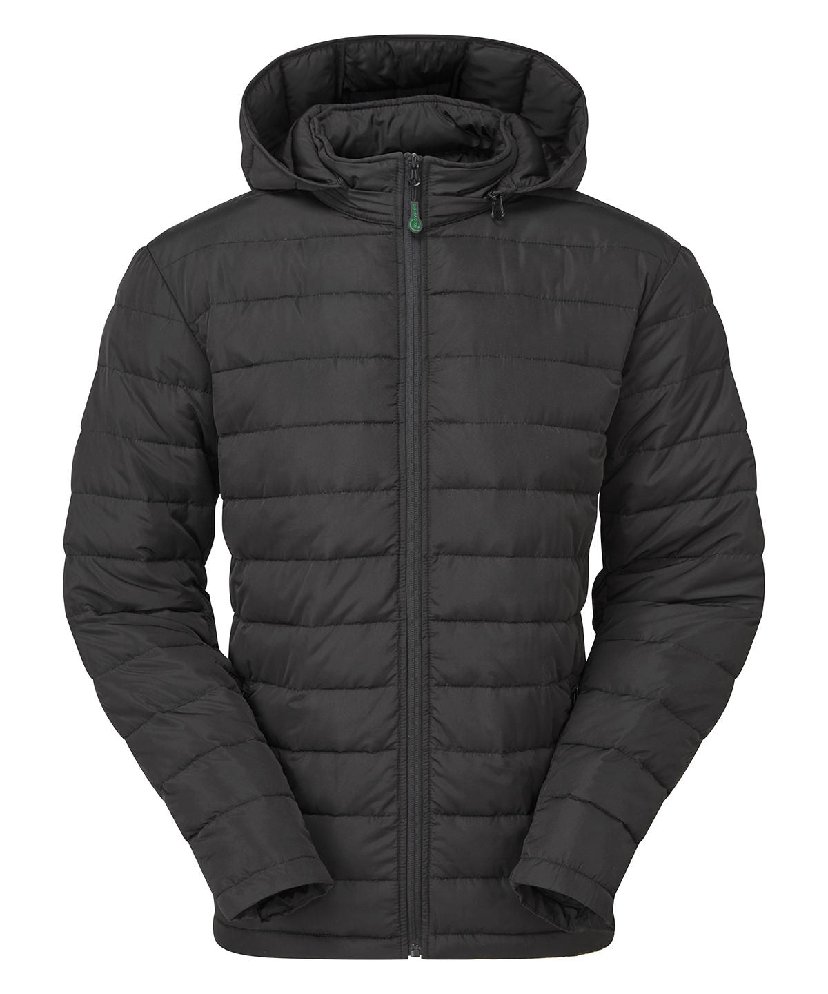 2786 Delmont recycled padded jacket Black