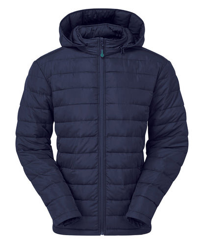2786 Delmont recycled padded jacket Navy