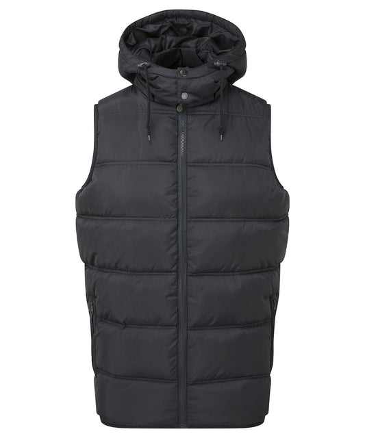 2786 Bryher recycled bodywarmer Black