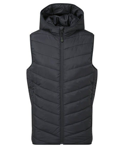 2786 Taurus recycled padded bodywarmer Black